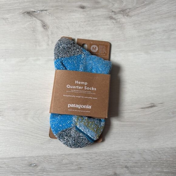 Patagonia Hemp Quarter Socks m NWT in packaging - Picture 2 of 3